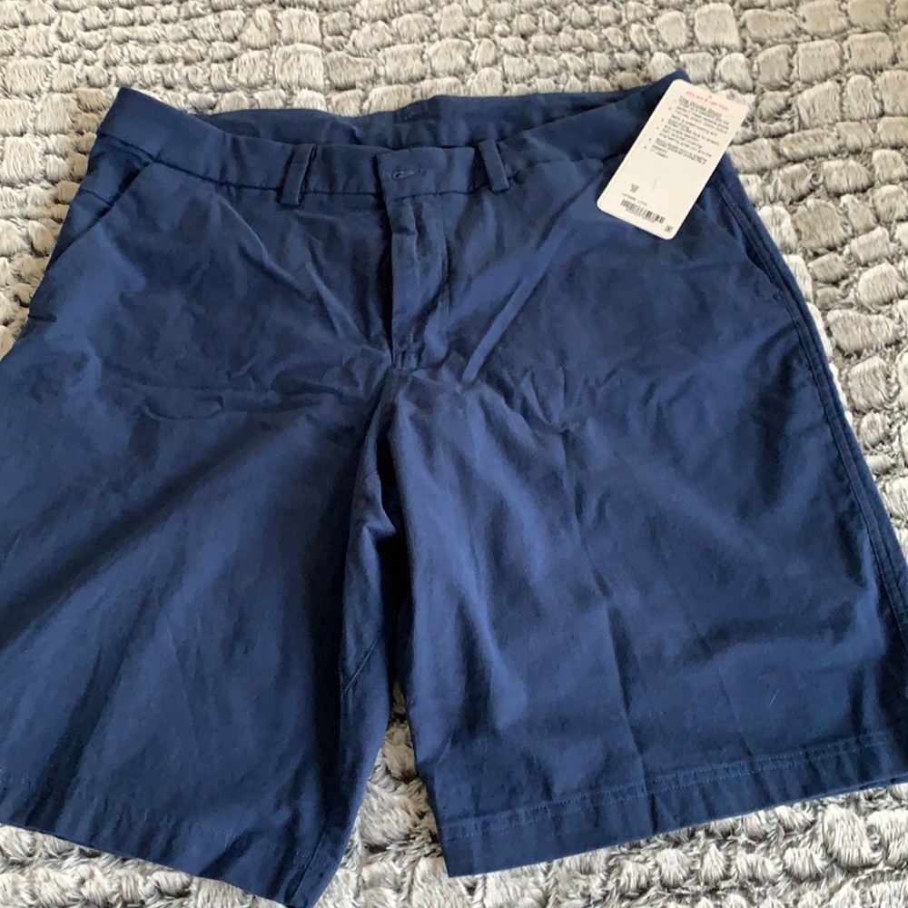 Men’s blue Lululemon The Works Short, NWT, 11” inseam.